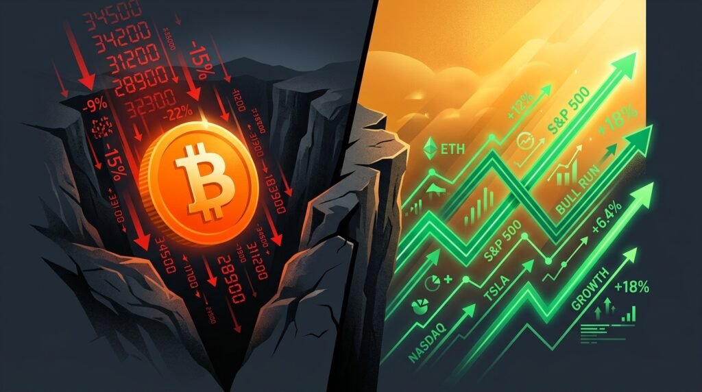 Why Bitcoin Is Falling While Everything Else Runs