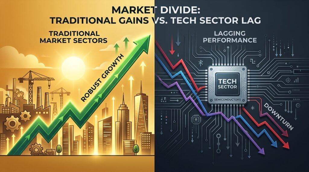 When the Market Rallies but Tech Gets Left Behind