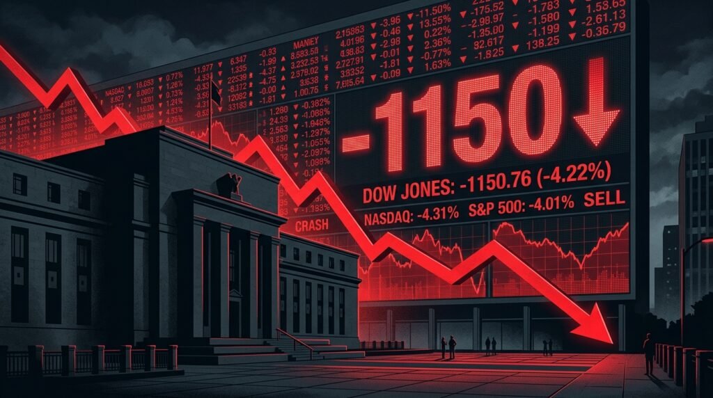 The Dow’s Worst Day in 15 Months, After a Fed Decision