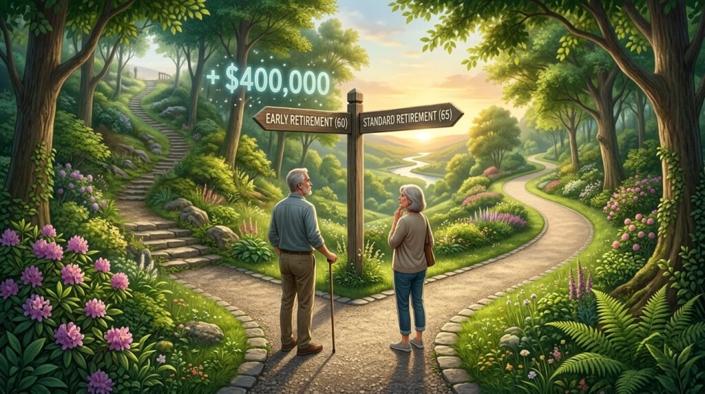 Retiring at 60 Instead of 65 Can Raise Your Savings Target by Over $400,000