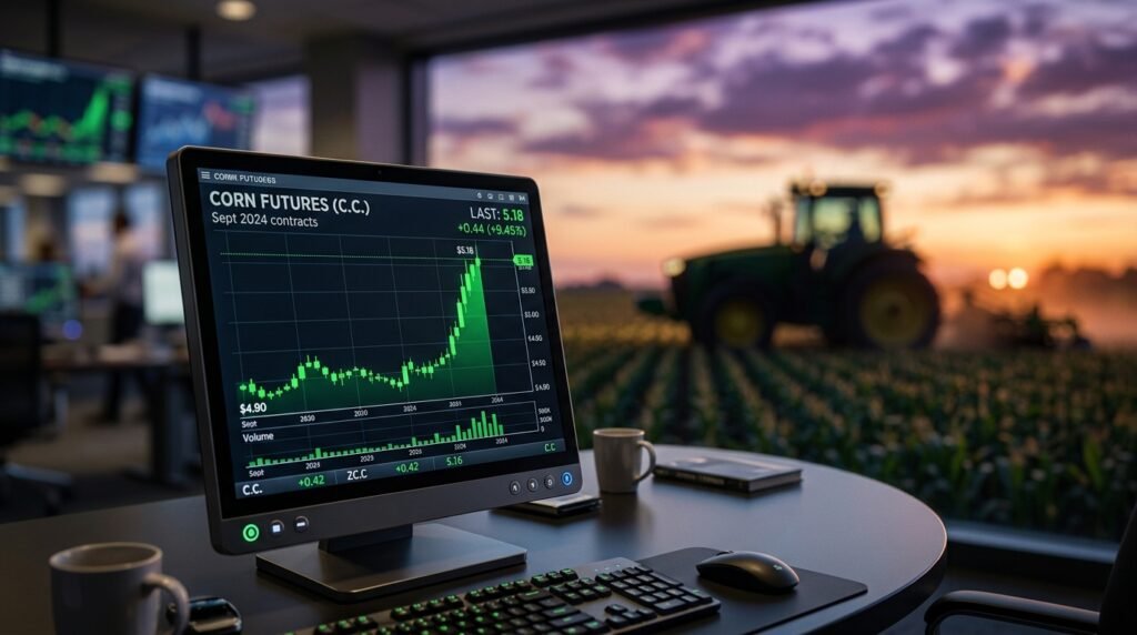 Corn Futures Just Hit a Three-Year High — And That’s Really a Bet on Tractor Sales